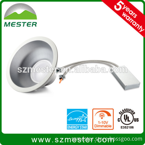 UL cUL listed 50w dimmable 3700lm 6 inch 8 inch 10 inch led downlight ip65 led downlight